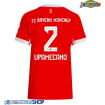 Maglie da calcio Bayern Munich Dayot Upamecano #2 Prima Maglia Femminile 2025-26 Manica Corta
